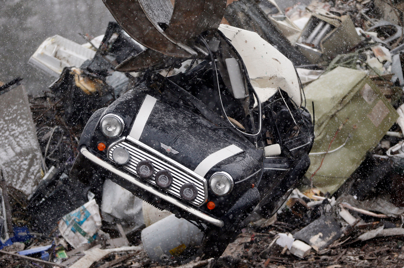 Illustration for article titled Government Assholes Publicly Crushed This Mini For Violating Import Law